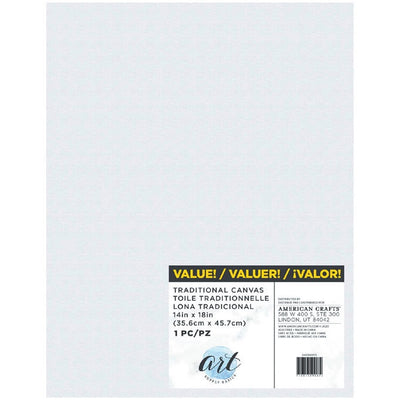 Traditional Canvas, 14" x 18" - Art Supply Basics - American Crafts - Clearance
