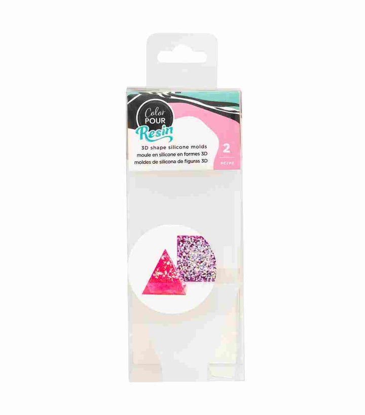 Paper Weights Silicone Molds-Color Pour Resin-American Crafts