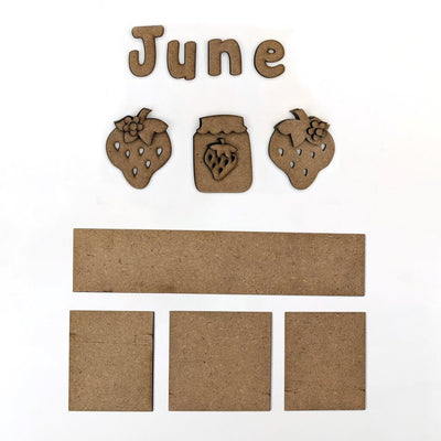 June Magnetic Calendar - Foundations Decor