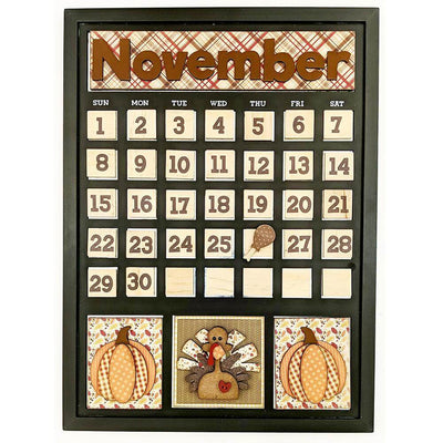 November Magnetic Calendar - Foundations Decor
