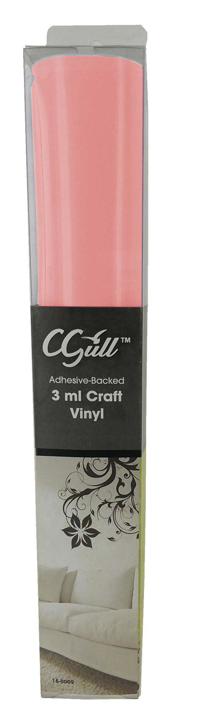 view of CGull Premium Pink Glossy Vinyl packaging