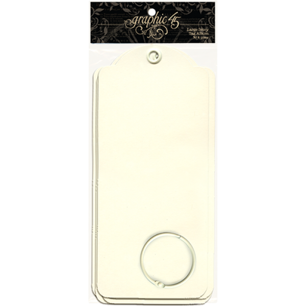 Large Ivory Tags - Staples - Graphic 45