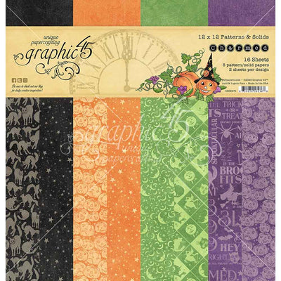 Charmed 12" x 12" Patterns & Solids Pack - Graphic 45
