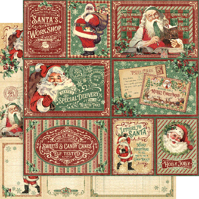 Letters to Santa 12x12 Collection Pack with Stickers - Graphic 45