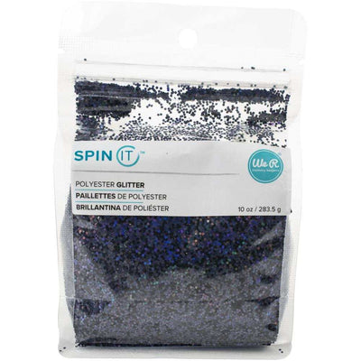 Black Super Chunky Glitter - Spin IT - We R Memory Keepers
