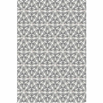 Geometric Flowers 3-D Textured Impressions Embossing Folder - Sizzix
