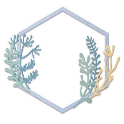 Botanical Frame Thinlits Die Set - Jen Long - Sizzix - Clearance