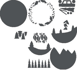 Winter Woodland Thinlits Dies-Olivia Rose-Sizzix