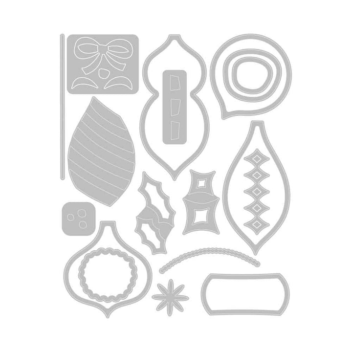 Funky Baubles Thinlits Dies - Jennifer Ogborn - Sizzix