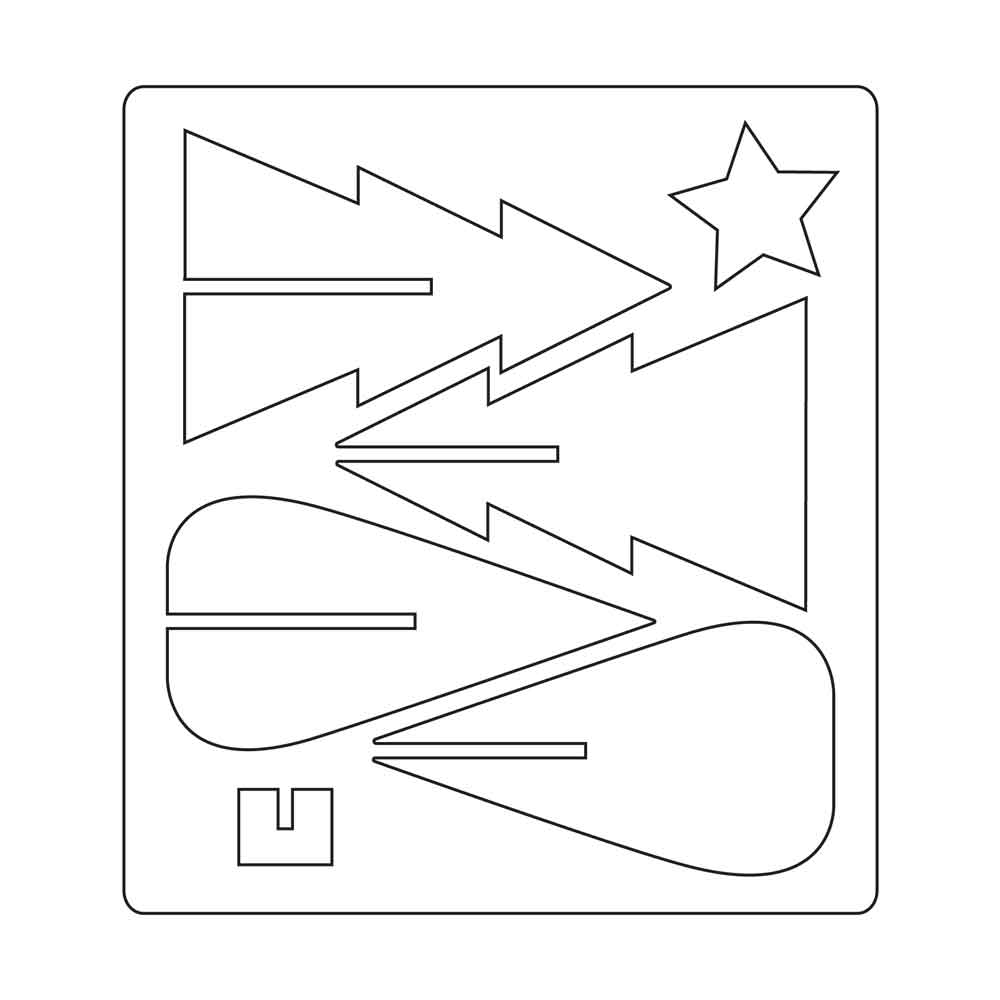 Tree Ornaments Bigz Die - Lisa Jones - Sizzix