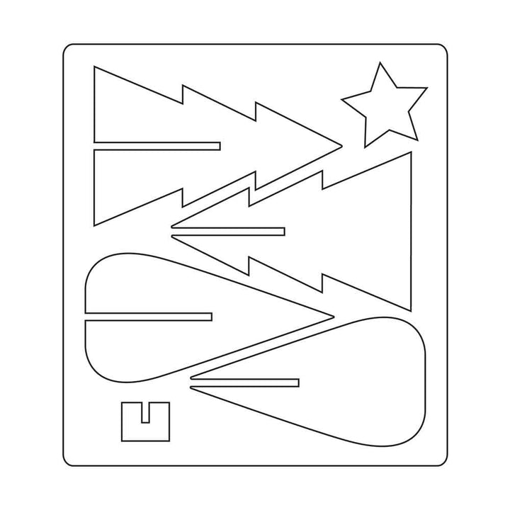 Tree Ornaments Bigz Die - Lisa Jones - Sizzix