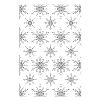 Snowflake Sparkle Multi-Level Textured Emboss Folder - Lisa Jones - Sizzix