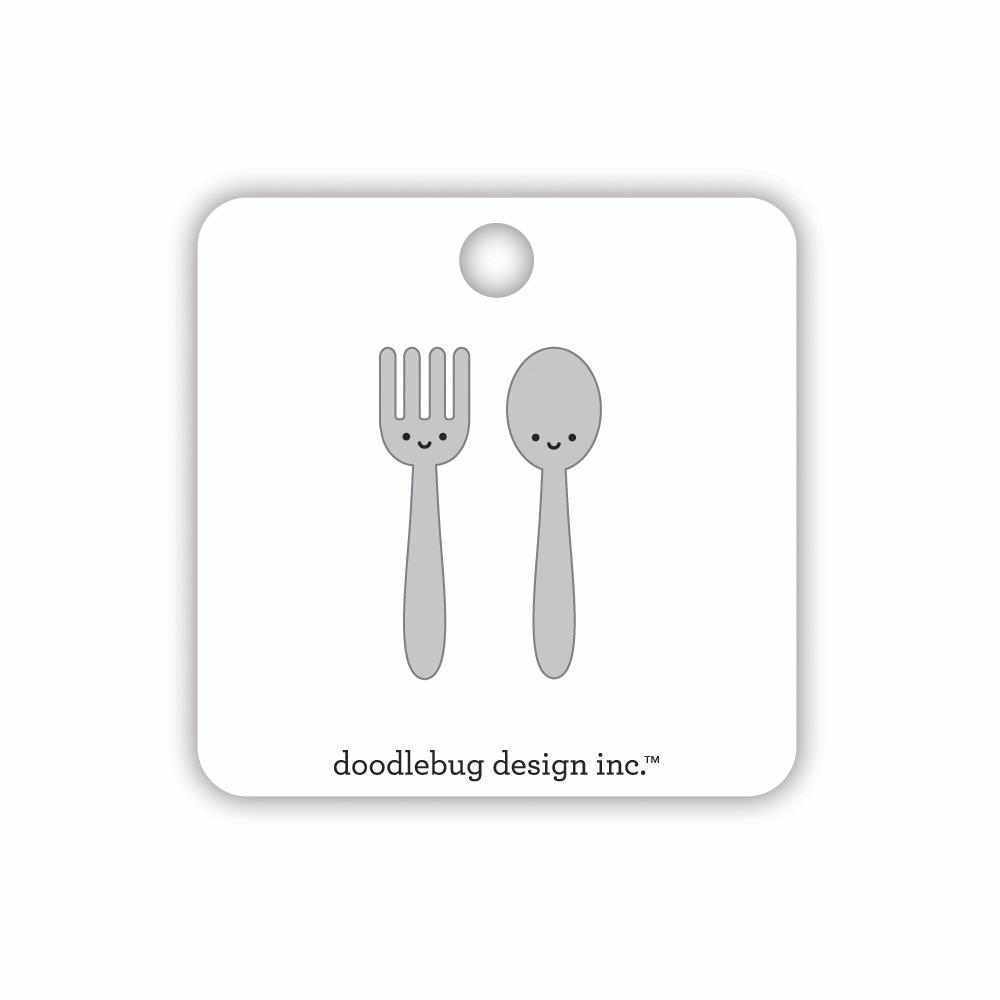 Let's Eat Collectible Pin-Made With Love-Doodlebug