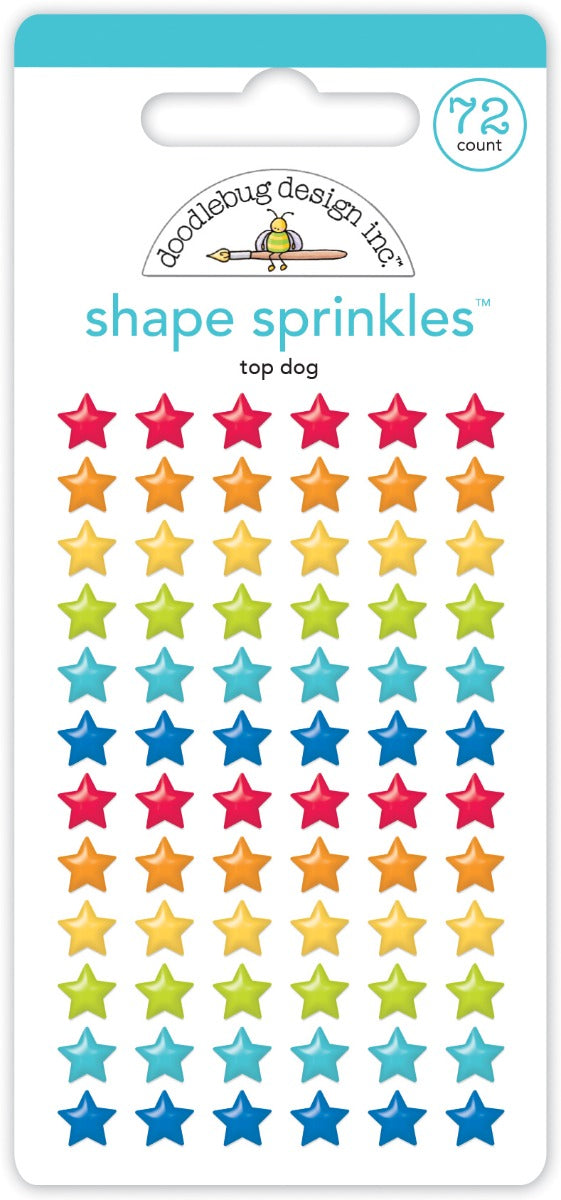 Top Dog Shape Sprinkles - Doggone Cute Collection -  Doodlebug Design