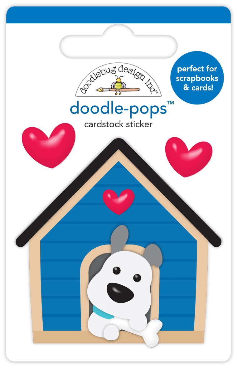 Happy Home Doodle-Pops - Doggone Cute Collection- Doodlebug Design