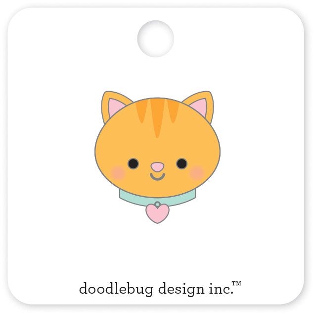 Muffin Collectible Pins -Pretty Kitty Collection- Doodlebug Design