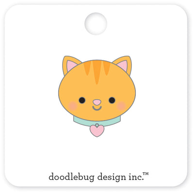 Muffin Collectible Pins -Pretty Kitty Collection-  Doodlebug Design
