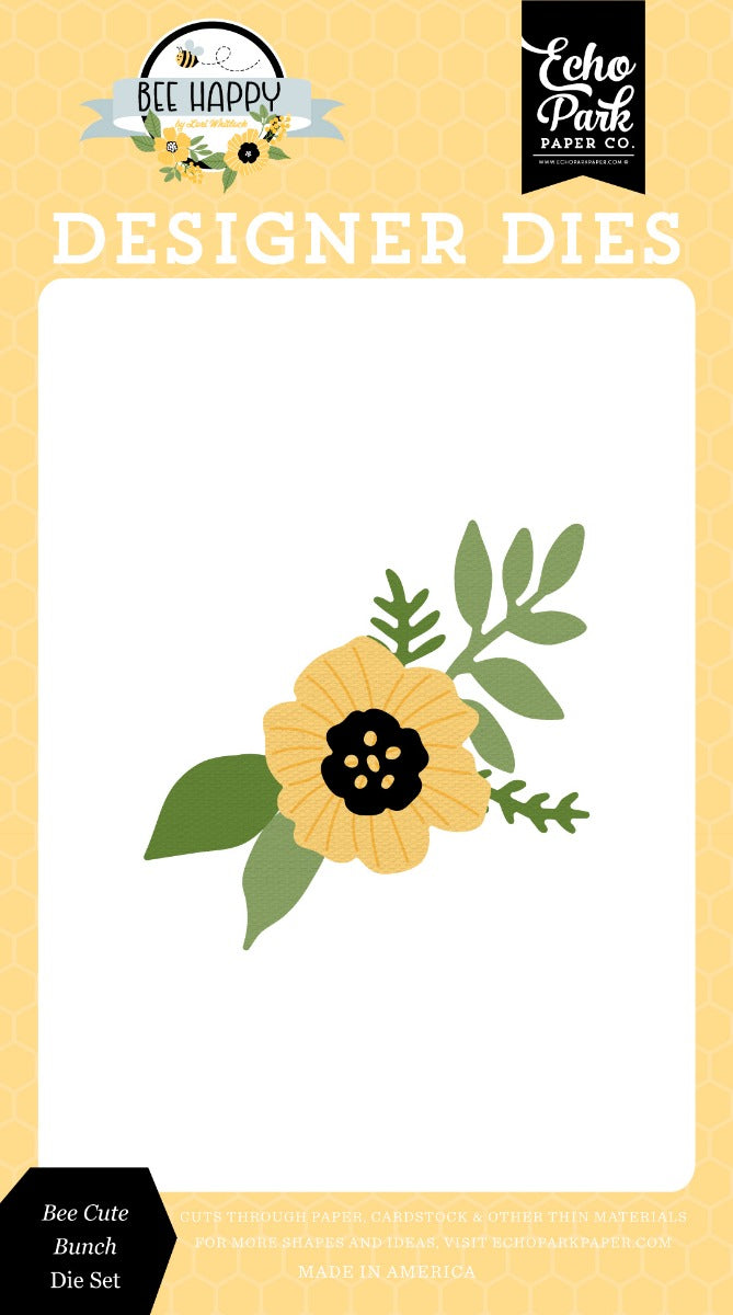 Bee Cute Bunch Dies - Bee Happy Collection - Echo Park