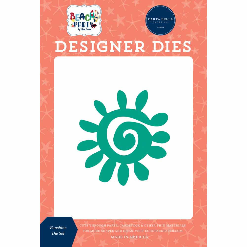 Funshine Die Set-Beach Party-Carta Bella