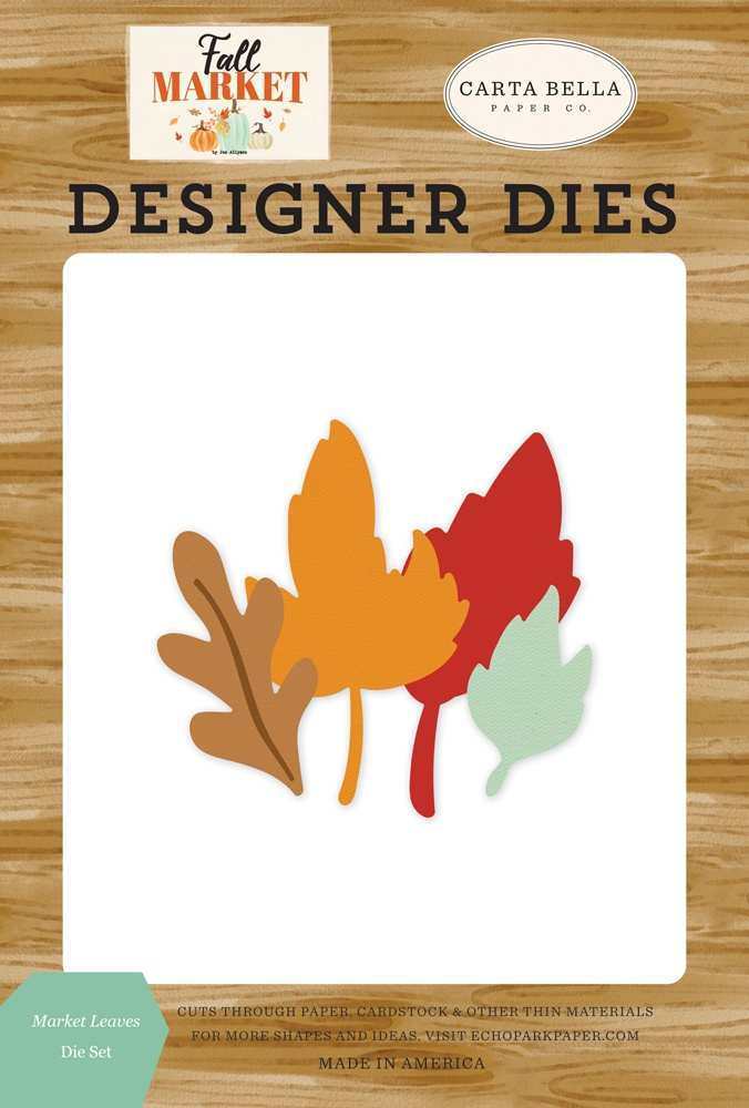Market Leaves Die Set-Fall Market-Carta Bella