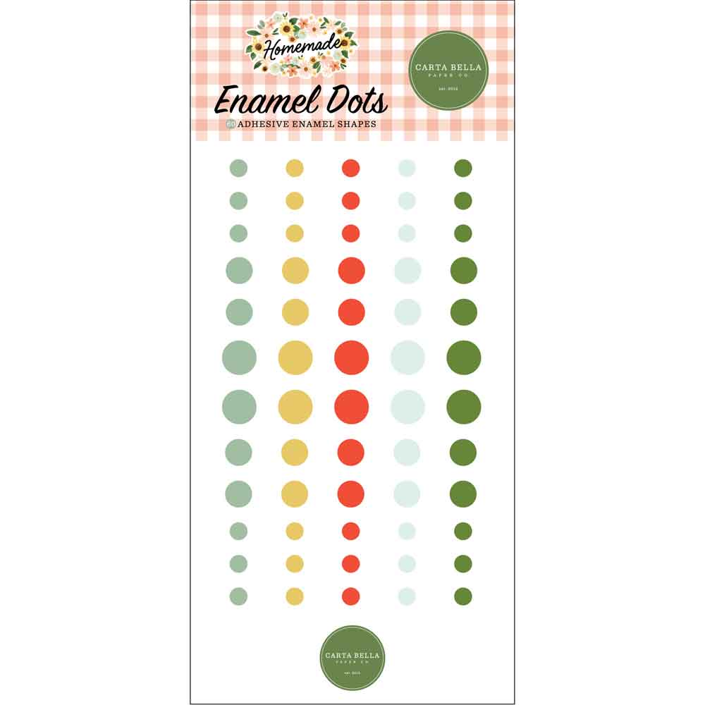 Homemade Enamel Dots - Carta Bella