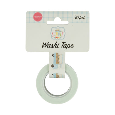 Flower Delivery Truck Washi Tape - Summer - Carta Bella - Clearance