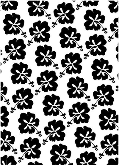 Cgull 12-0010 Embossing Folder Hawaiian Floral