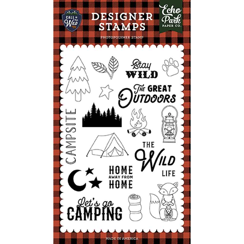Stay Wild Stamp Set - Call of the Wild - Echo Park