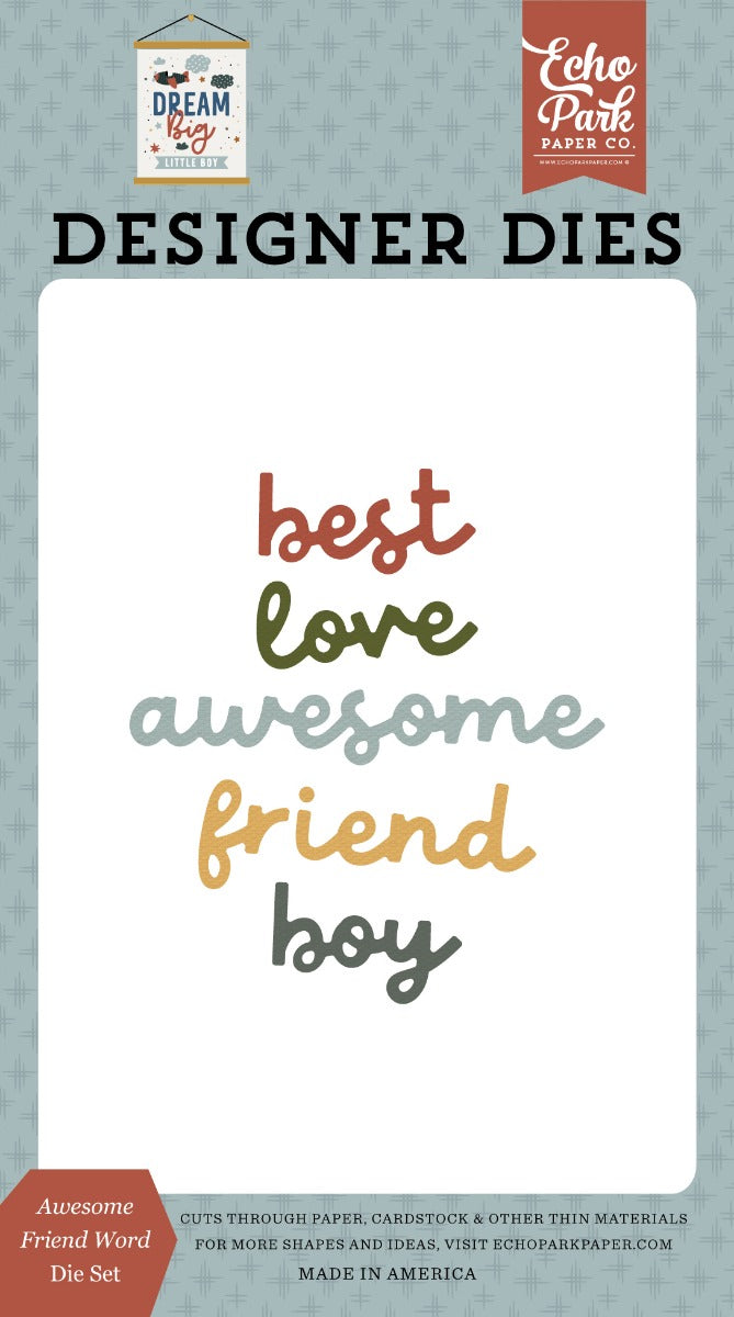 Awesome Friend Designer Dies - Dream Big Little Boy - Echo Park