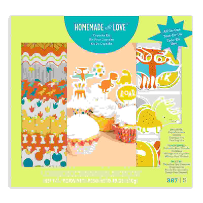Cupcake Baking Kits - Dinosaur