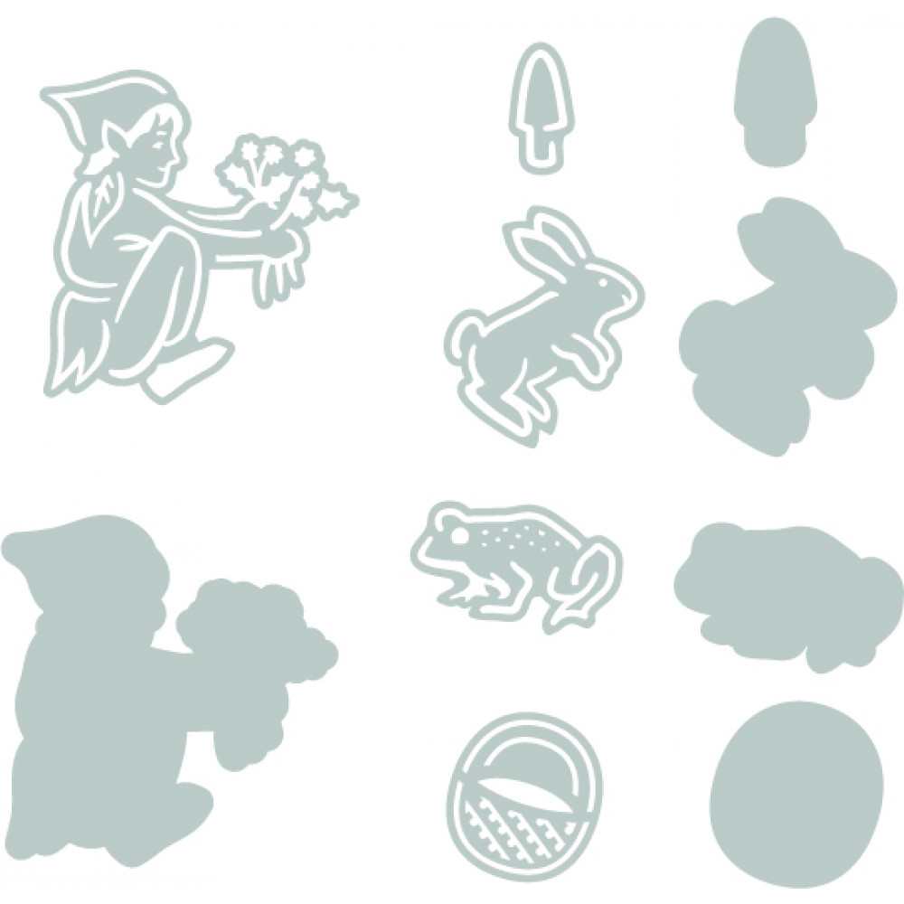 Fairy #5 Thinlits Dies-Jorli Perine-Sizzix