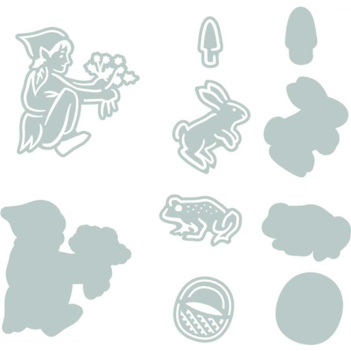 Fairy #5 Thinlits Dies-Jorli Perine-Sizzix