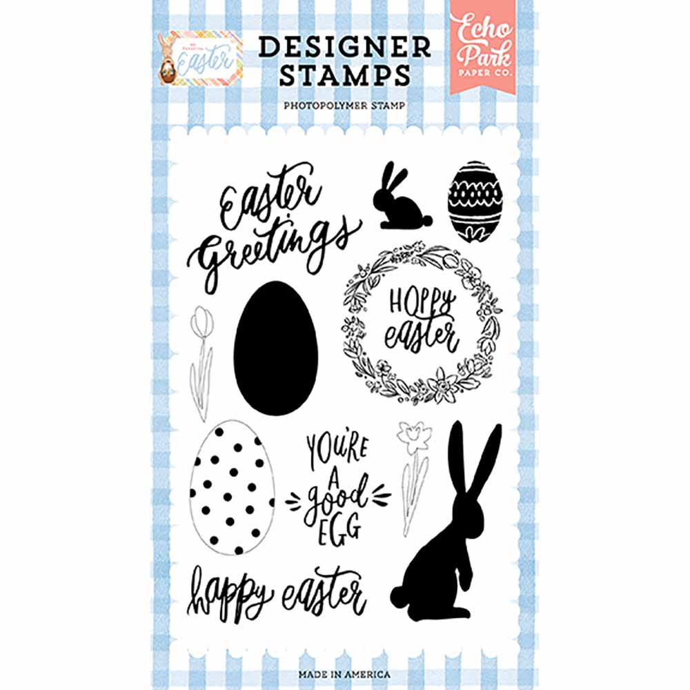 Easter Greetings Stamp Set - My Favorite Easter - Echo Park