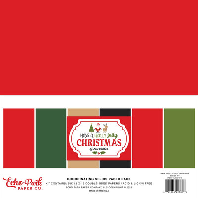 Have A Holly Jolly Christmas Solids Kit- Echo Park