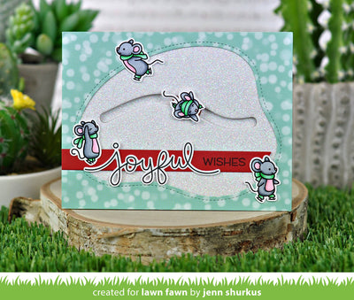 Mice On Ice Clear Stamps - Lawn Fawn