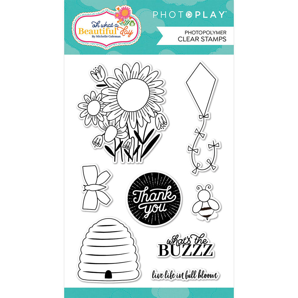 Oh What a Beautiful Day Stamp Set-Michelle Coleman-PhotoPlay
