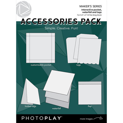Brag Book Accessory Pack (White) - PhotoPlay