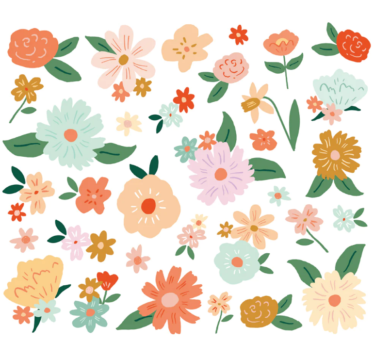 Floral Bits & Pieces Ephemera - My Story Collection - Simple Stories