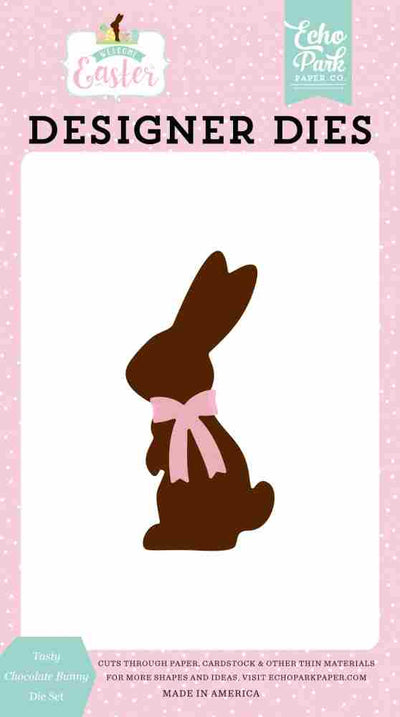Tasty Chocolate Bunny Die - Welcome Easter - Echo Park - Clearance