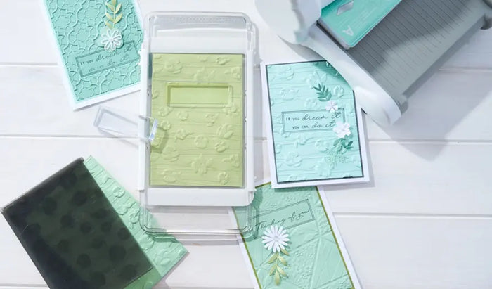 Sizzix Dimensional Diffusers by Stacey Park - A New Era in Embossing