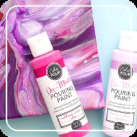Color Pour Art | American Crafts Color Pour Kits, Tools, Supplies