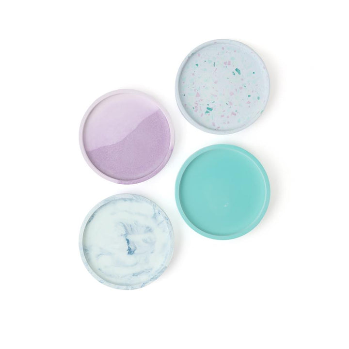 View 2 of Stone Resin Cool (4 Piece) - Color Pour - American Crafts