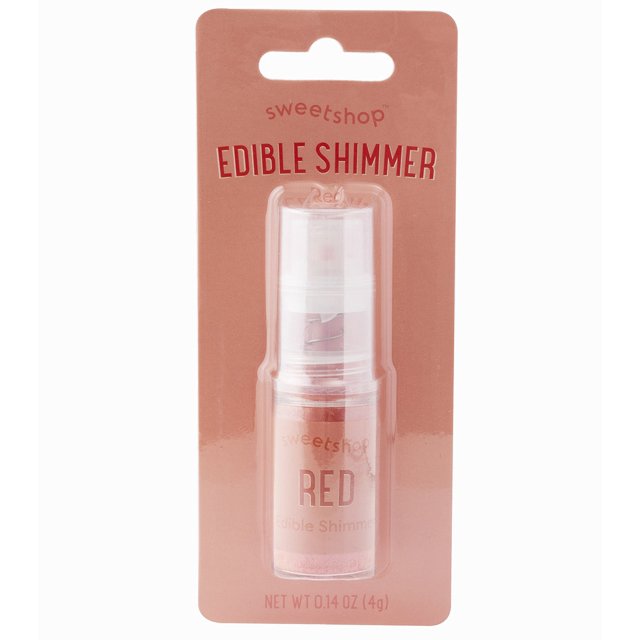 View 2 of Edible Shimmer Dust Pumps (Red) - Sweetshop