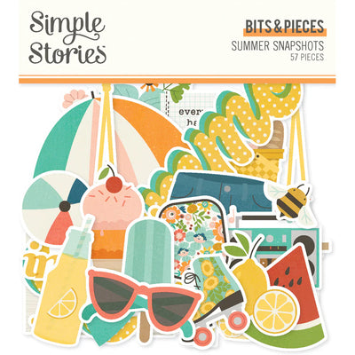 Summer Snapshots Bits & Pieces - Simple Stories