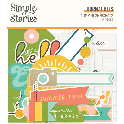 Summer Snapshots Journal Bits & Pieces - Simple Stories