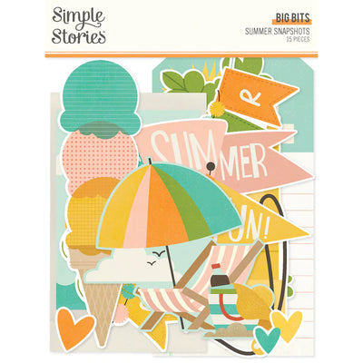 Summer Snapshots Big Bits & Pieces - Simple Stories