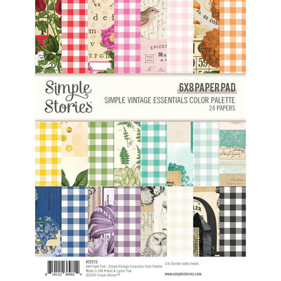 SV Color Palette 6" x 8" Paper Pad - Simple Stories