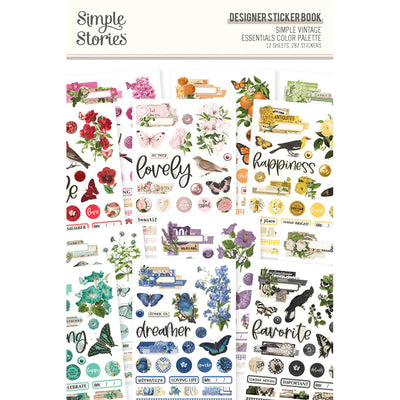 SV Color Palette Designer Sticker Book - Simple Stories