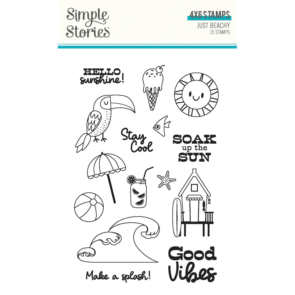 Just Beachy Stamps - Simple Stories