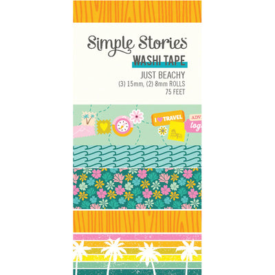 Just Beachy Washi Tape - Simple Stories
